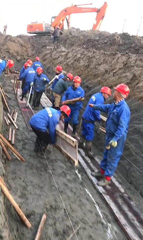 揚州市開發區南部體育公園河道整治項目07